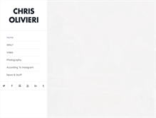 Tablet Screenshot of chrisolivieri.com